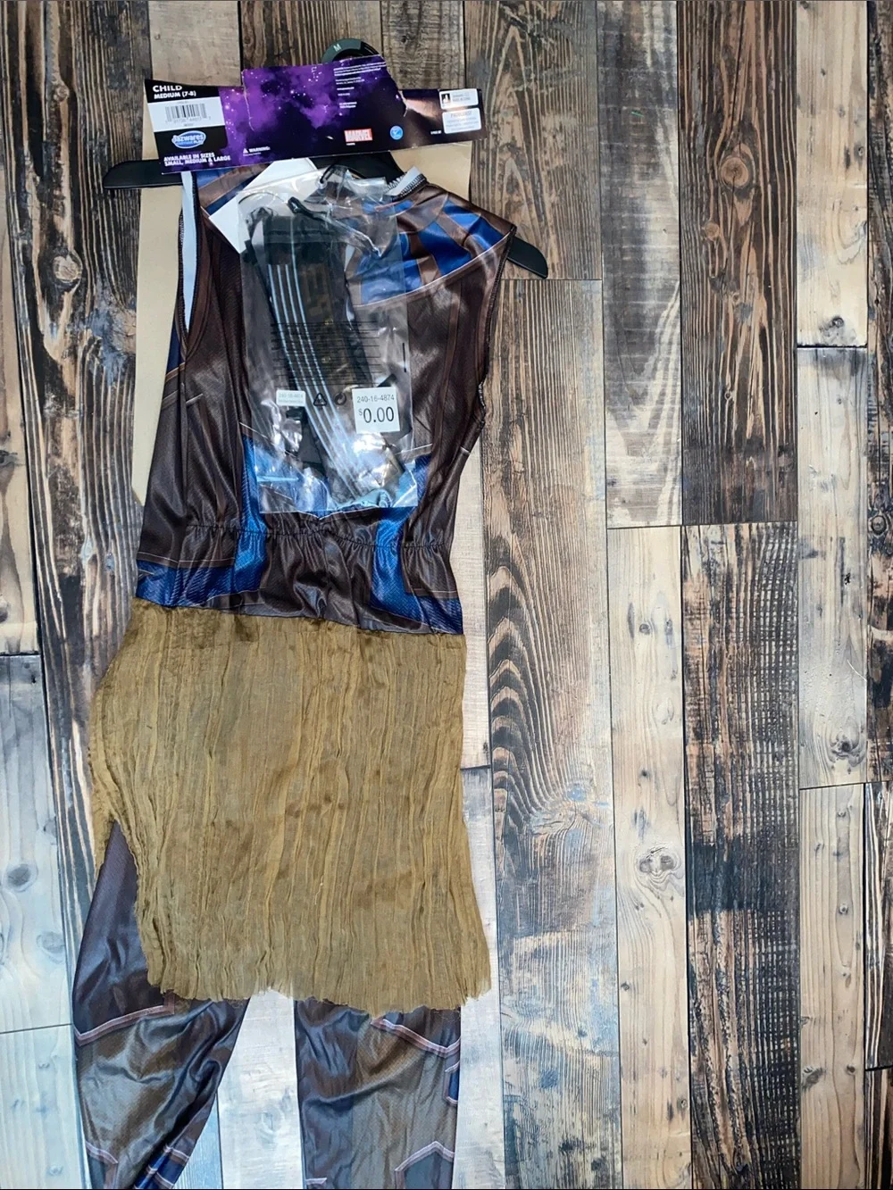 Marvel Black Panther Shuri Costume Purple Gold Black - Picture 4 of 4